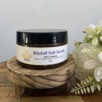 RAVS Blissful Salt Scrub 250g Natural Dead Sea Salt Exfoliator for Smooth and Hydrated Skin