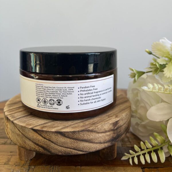 Blissful Salt Scrub 250g - Rebalances, Hydrates & Softens - Image 4
