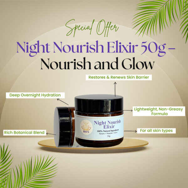 Night Nourish Elixir 50g - Nourish & Glow