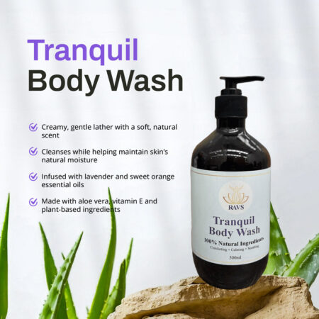 Tranquil Body Wash 500ml - Comforting & Soothing