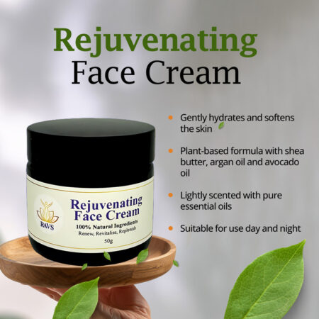 Rejuvenating Face Cream 50g - Renew, Revitalise & Replenish