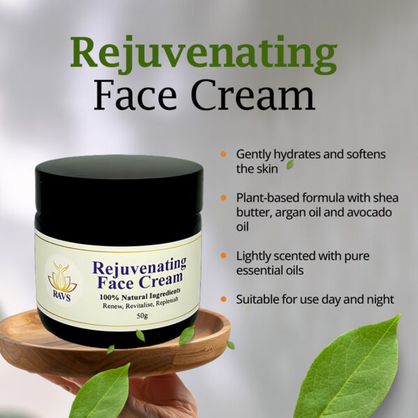 Rejuvenating Face Cream 50g - Renew, Revitalise & Replenish