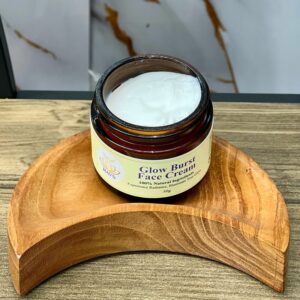 RAVS Glow Burst Face Cream 50g Natural Lightweight Hydrating and Illuminating Moisturizer