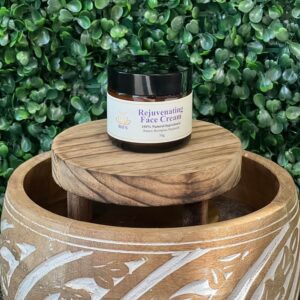 RAVS Rejuvenating Face Cream 50g Natural Plant-Based Moisturizer with Argan Oil and Shea Butter