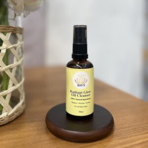 RAVS Radiant Glow Oil Cleanser 50ml Natural Balancing and Soothing Cleansing Oil