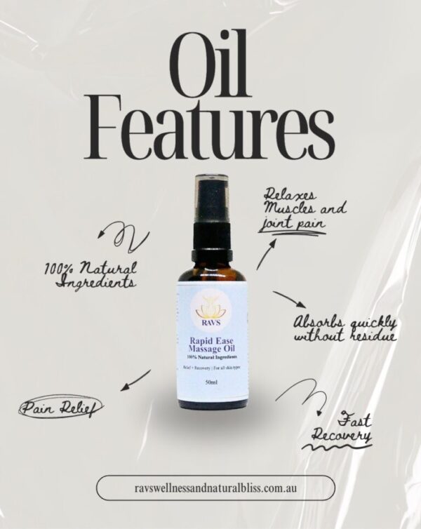 Rapid Ease Massage Oil - Image 3