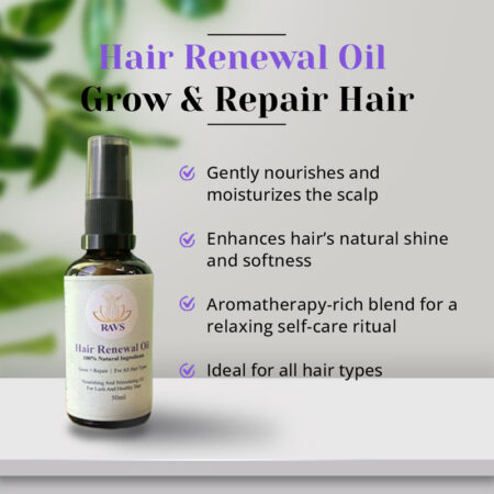 Hair Renewal Oil 50ml - Grow & Repair Hair