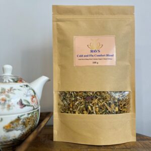 RAVS Cold and Flu Comfort Blend 100g Organic Cold and Allergy Relief Tea
