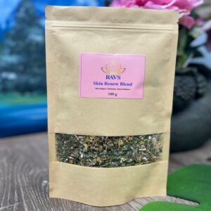 RAVS Skin Renew Blend 100g Organic Skin Support and Hydration Herbal Tea