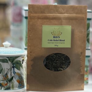 RAVS Colic Relief Blend 100g Organic Digestive Support Tea with Fennel and Caraway