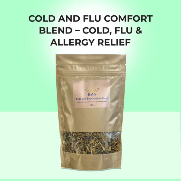 Cold and Flu Comfort Blend 100g - Cold, Flu & Allergy Relief