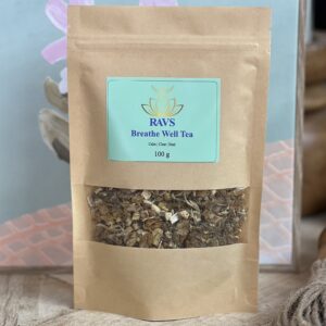 RAVS Breathe Well Tea 100g Organic Herbal Loose Leaf Blend