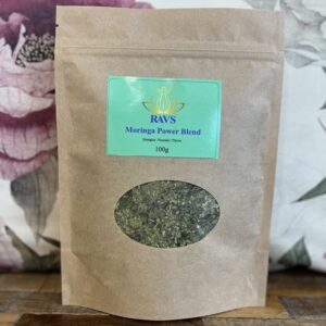 RAVS Moringa Power Blend 100g Loose Leaf Organic Vitality Tea