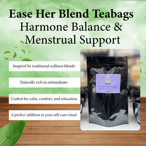 Ease Her Blend Teabags 15 Pack - Harmone Balance & Menstrual Support