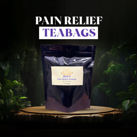 Pain Relief Teabags 15 Pack - Ease, Heal & Soothe