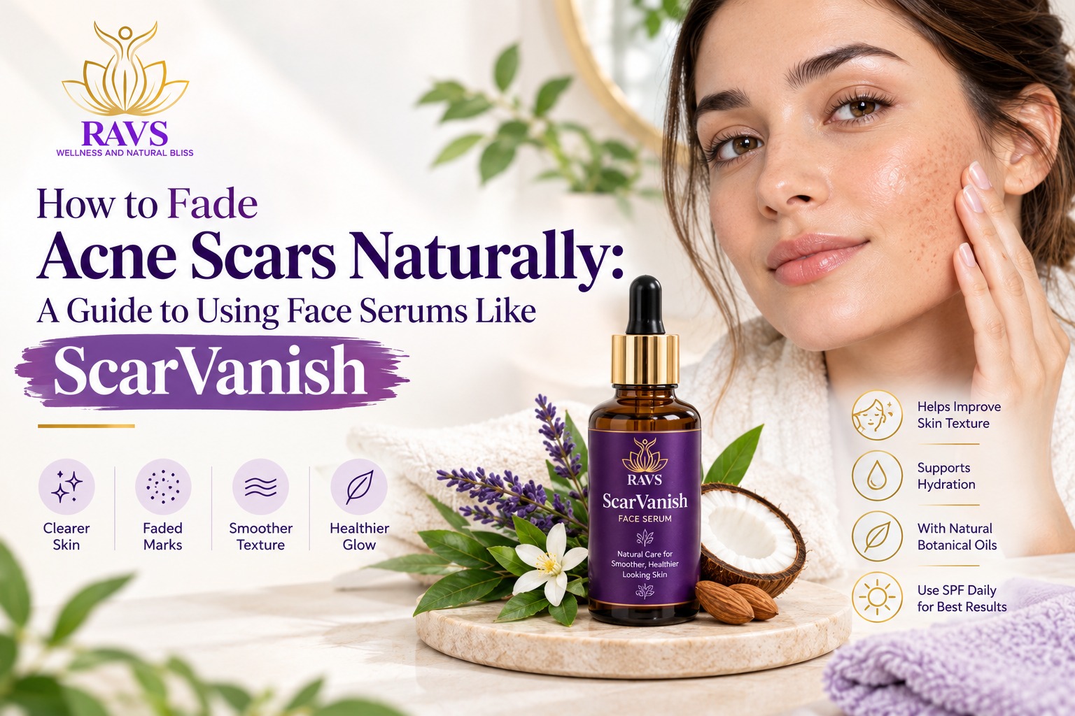 How to fade acne scars naturally